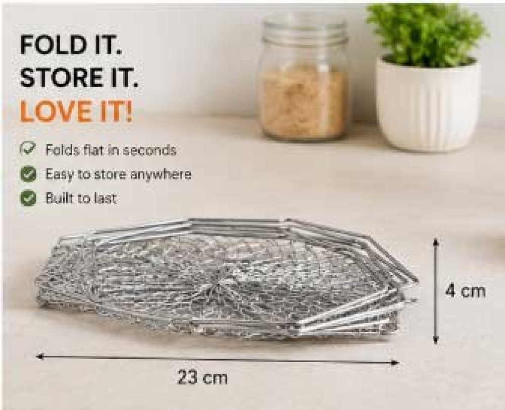 139 Foldable Strainer Chef Basket