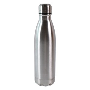 Approx 500ML Stainless Steel Water Bottle with Screw Cap – Leak-Proof, Durable, Lightweight Bottle for Office, School, Travel, Gym