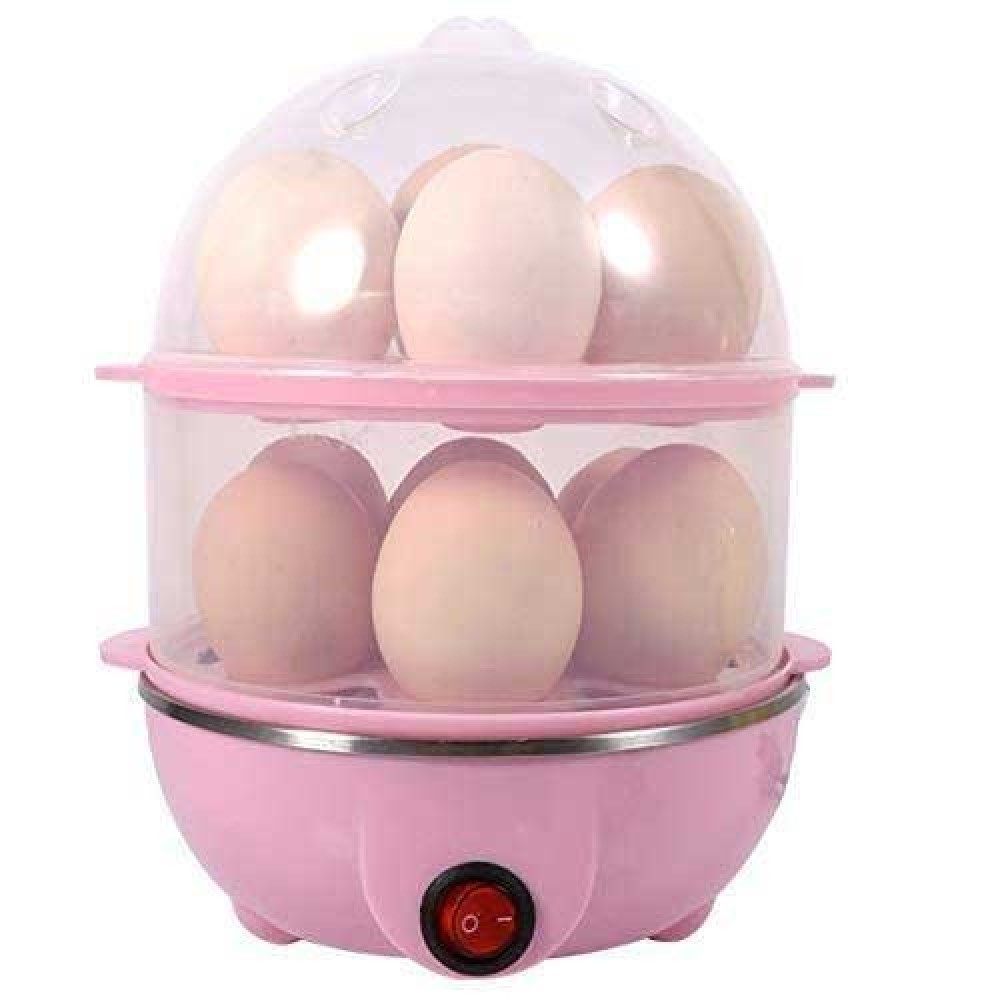 115 Multi-function 2 Layer 14 Egg Cooker Boilers Steamer