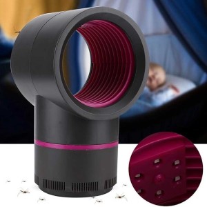 USB Electric Mosquito Killer Lamp – Silent UV Photocatalyst Trap for Indoor Use (Baby-Safe, Non-Toxic Design)